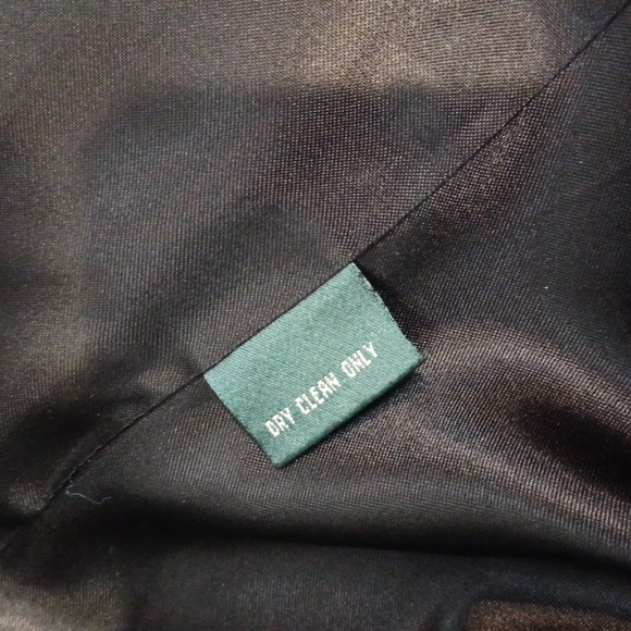 Vintage Lauren Ralph Lauren Plaid Wool Double Breasted Coat Size Medium - Picture 9 of 10